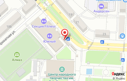 Кондитерская сеть Замок любви в Ленинском районе на карте