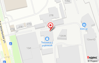 Сервисный центр Ленремонт в Калининском районе на карте