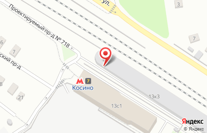 Автостоянка №48 на Лермонтовском проспекте на карте