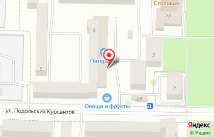 Магазин Рубль Бум и 1b.ru на улице Подольских курсантов на карте