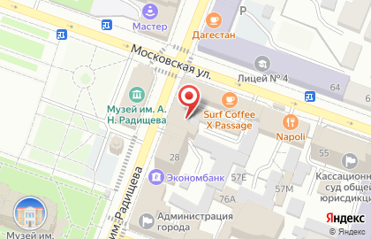 Совет муниципальных образований Саратовской области на карте