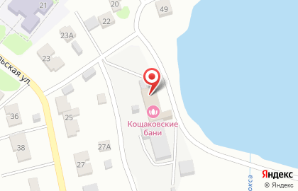 Кощаковские бани на карте
