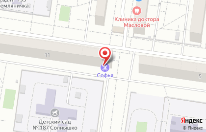 Парикмахерская Софья в Автозаводском районе на карте