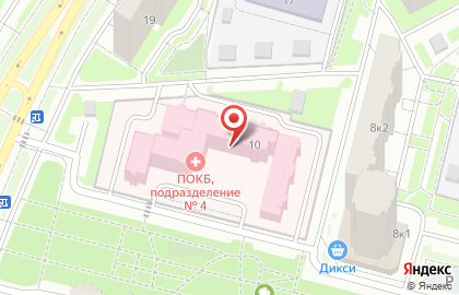Поликлиника Подольская районная больница на бульваре 65-летия Победы на карте