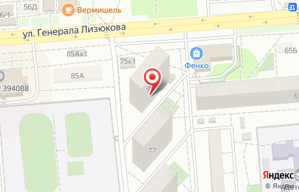 СтройРемСервис на улице Генерала Лизюкова на карте