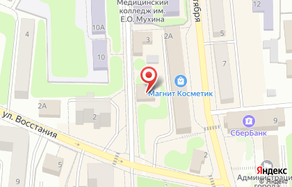 Магазин парфюмерии и косметики Акцент на карте