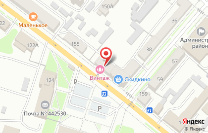 Супермаркет Караван на Комсомольской на карте