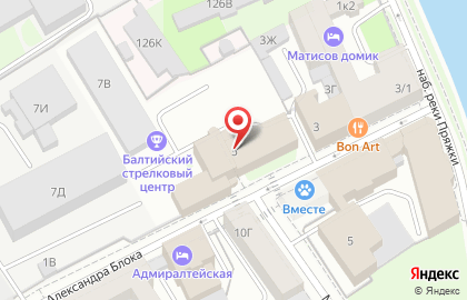 Медицинский центр Лозамед на улице Александра Блока на карте