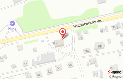 Продуктовый магазин Родник на Андреевской улице на карте