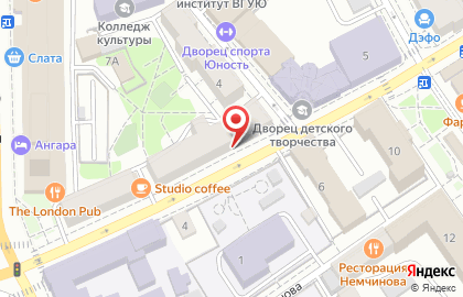 Кофейня Traveler`s Coffee в Правобережном округе на карте