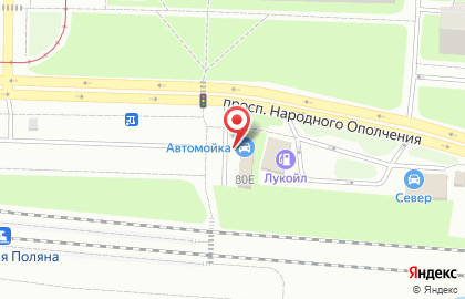 Автомойка в Санкт-Петербурге на карте