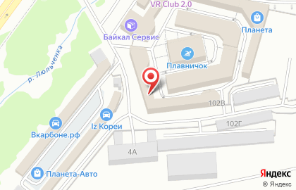 Магазин Зодчий на Московской улице на карте