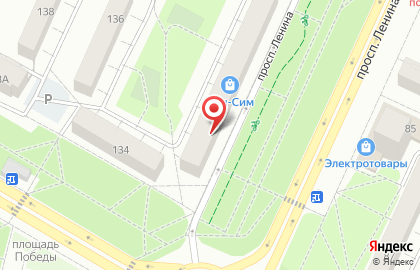 H. Market на проспекте Ленина на карте