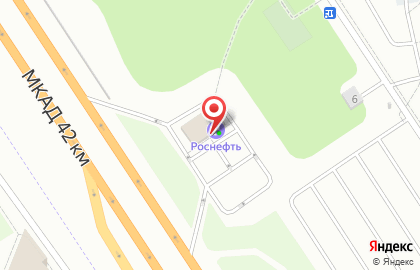 АЗС BP на МКАДе, вл18 стр 1 на карте