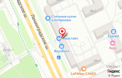 Пассажирские перевозки Фристайл на карте