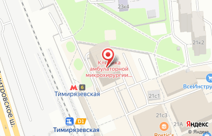 Магазин суши БентоWok на улице Яблочкова на карте