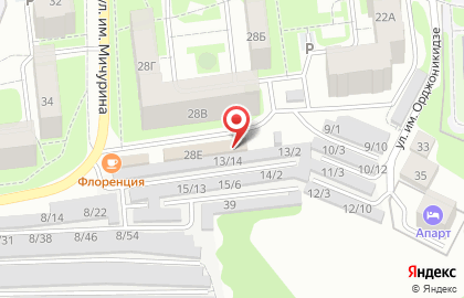 Гарда в Октябрьском районе на карте