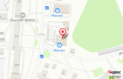 Магнит в Северном на карте