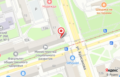 Пермский филиал Банкомат, Национальный банк ТРАСТ на карте