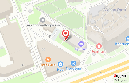 Магазин спецодежды и обуви Восток-Сервис в Красногвардейском районе на карте
