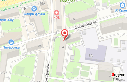 Милена на улице Дружбы на карте
