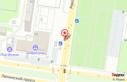 Банкомат СберБанк на Революционной улице, 52/1 на карте