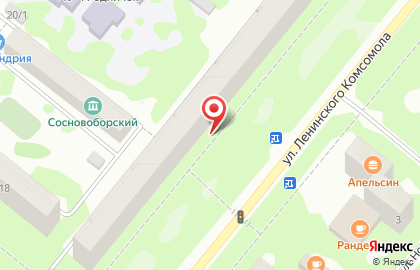 Жасмин на улице Ленинского Комсомола на карте