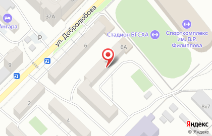 ООО Добрый на улице Добролюбова на карте