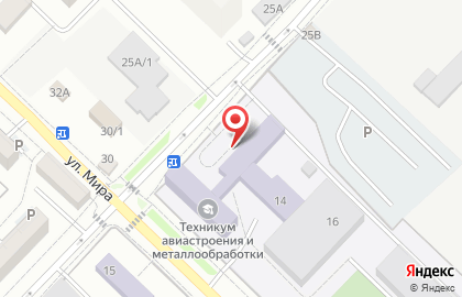 Иркутский техникум авиастроения и материалообработки на карте