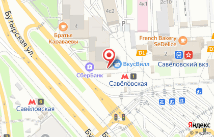 Продуктовый магазин в Москве на карте