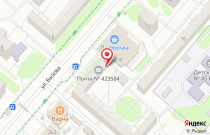 Почта России в Казани на карте