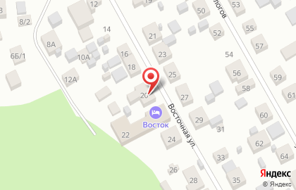 Гостевой дом Восток на карте