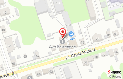 Дом Милосердия в Нижнем Новгороде на карте