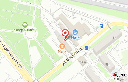 Парикмахерская в Тюмени на карте