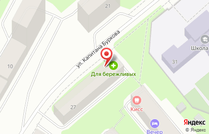 Торговая фирма Теплолюкс на улице Капитана Буркова на карте