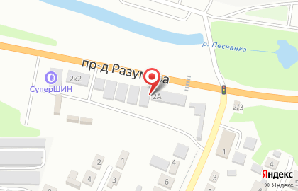 Автомагазин в Воронеже на карте