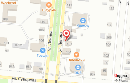 Микрокредитная компания Экспресс-Займы на улице Ленина на карте