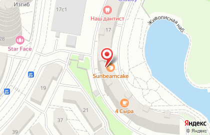 Стоматологическая клиника Наш дантист на Павшинском бульваре в Красногорске на карте