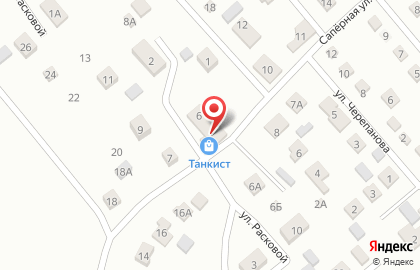 Продуктовый магазин Танкист на карте