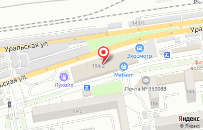Магазин автозапчастей МоторЛэнд на Уральской улице на карте