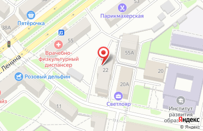 Консонанс на улице Богдановича на карте