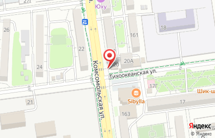 ООО Союзпечать на Тихоокеанской улице на карте