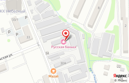 Баня на дровах во Владивостоке на карте