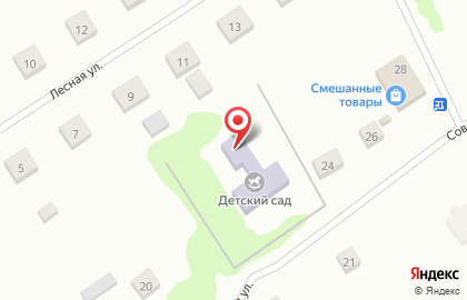 Светлячок на Советской улице на карте