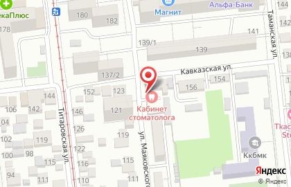 Продовольственный магазин на Кавказской, 78 на карте