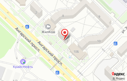 Туристическая компания Горячие туры в микрорайоне 7А на карте