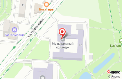 Альметьевский музыкальный колледж им. Ф.З. Яруллина на карте