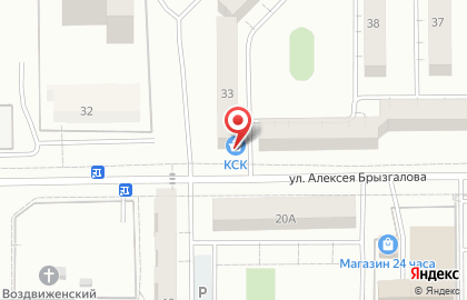 Продуктовый магазин КСК Продукт на карте