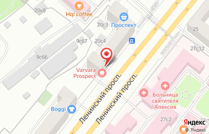 Банкомат Открытие на Ленинском проспекте на карте