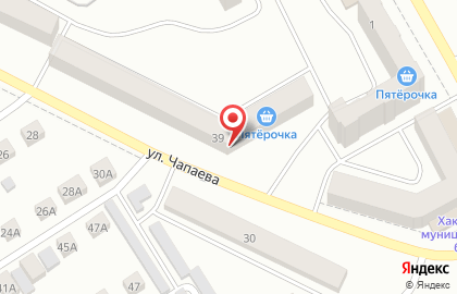 Парикмахерская Nika на улице Чапаева на карте